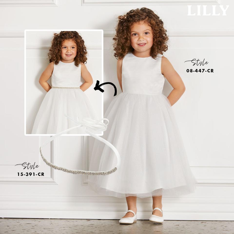 Robes de fête et robes de demoiselle d'honneur pour petites filles de LILLY