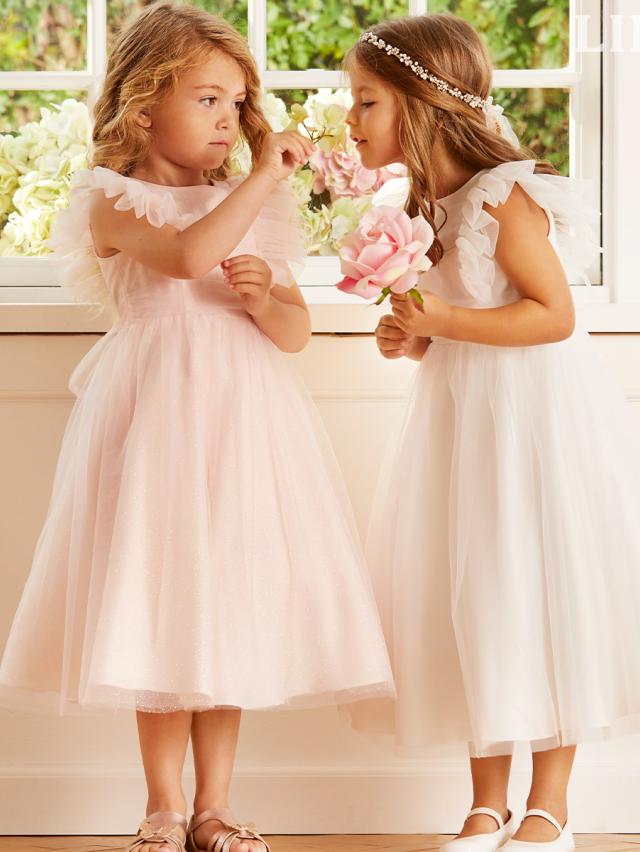 Robes de cérémonie pour mini demoiselles d’honneur de la marque LILLY