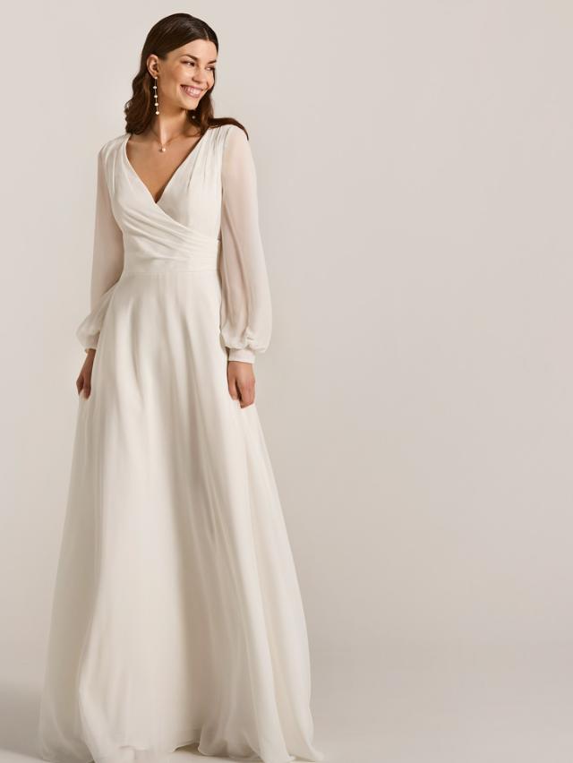 Tout en simplicité - Robe de Mariee simple de la collection Pure White by LILLY
